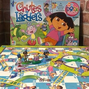 Nick Jr. Dora the Explorer Chutes and Ladders Game